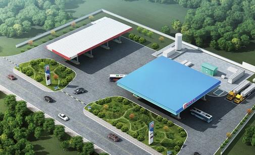 日加氫1000kg，厚普股份助力旭陽首座油氣氫綜合能源示范站開工